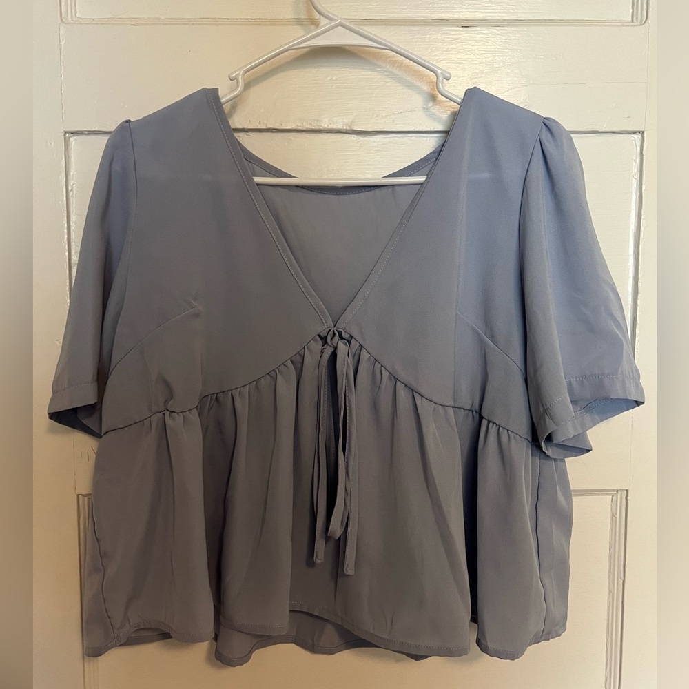 Periwinkle top
